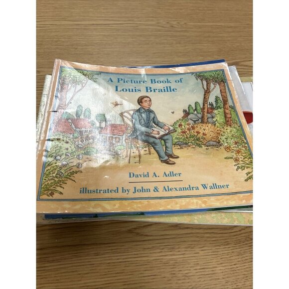 Lot of 15 David Adler Picture Book Biography History Classroom Homeschool Set - Picture 14 of 14